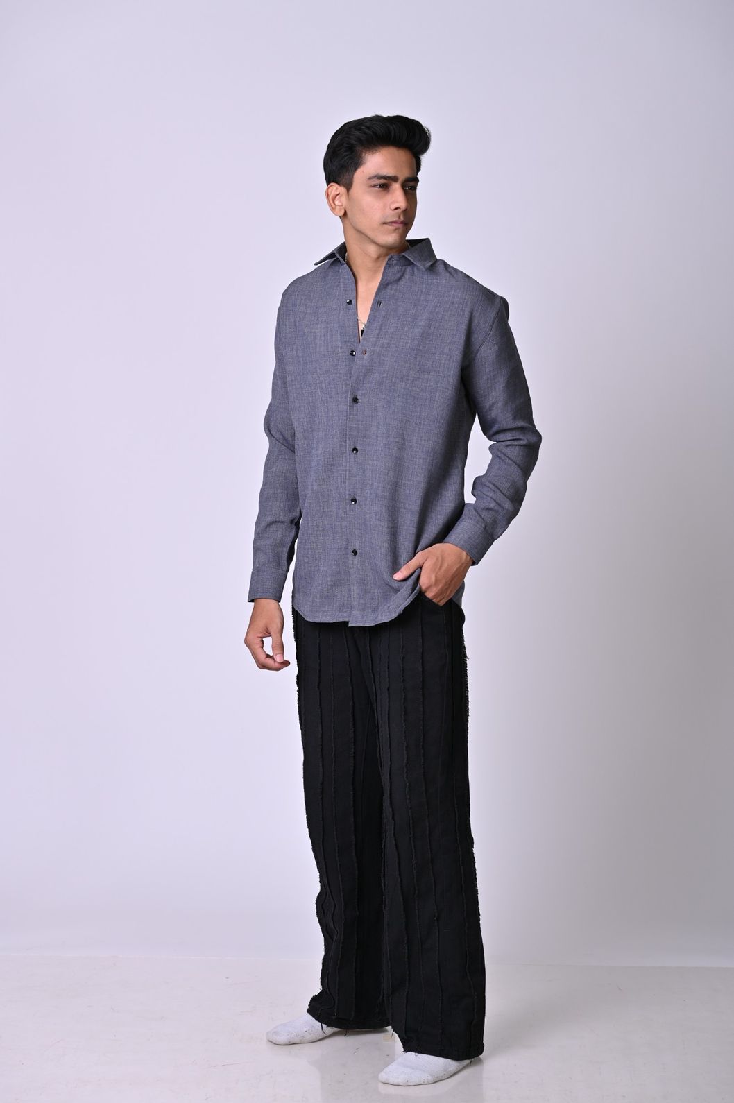 Blue Crisp Shirt - Image 4