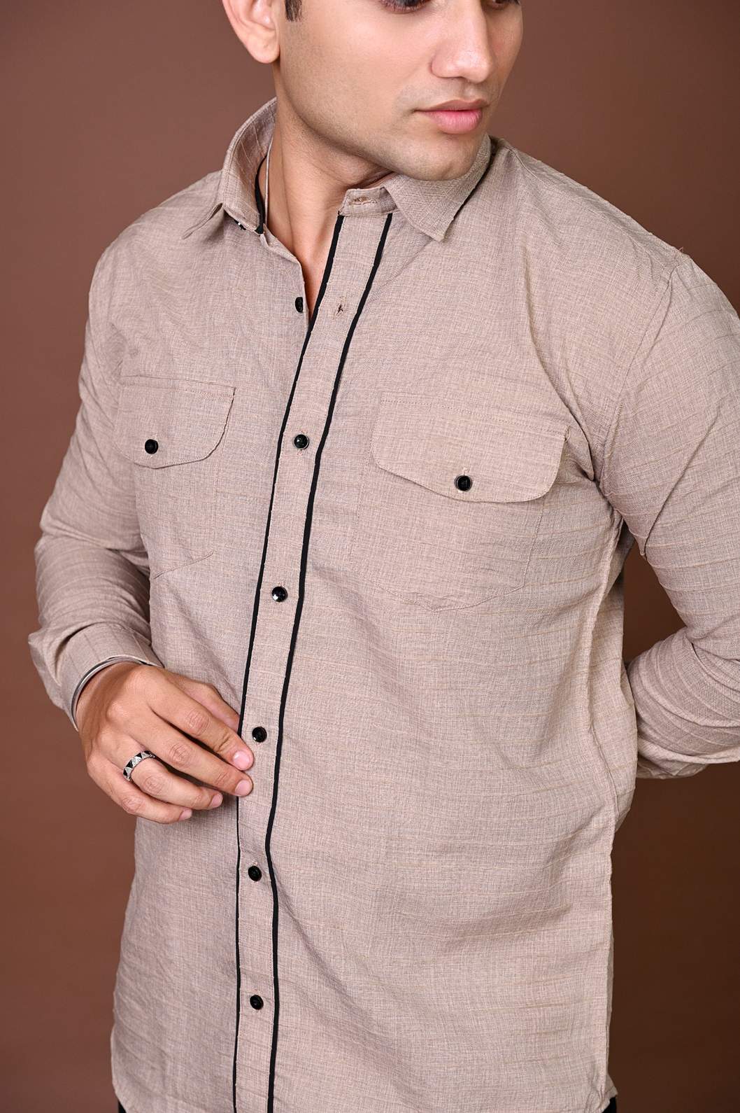 Skin Linen Blend Shirt
